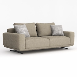 Yumşaq parça üzlü, iki­nəfərlik rahat divan