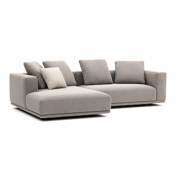 Modern üslubda, yüksək bel dəstəkli divan